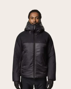 Houdini Vestes, Manteaux-M's Double Dunfri Recycled Polyester Down Jacket Noir