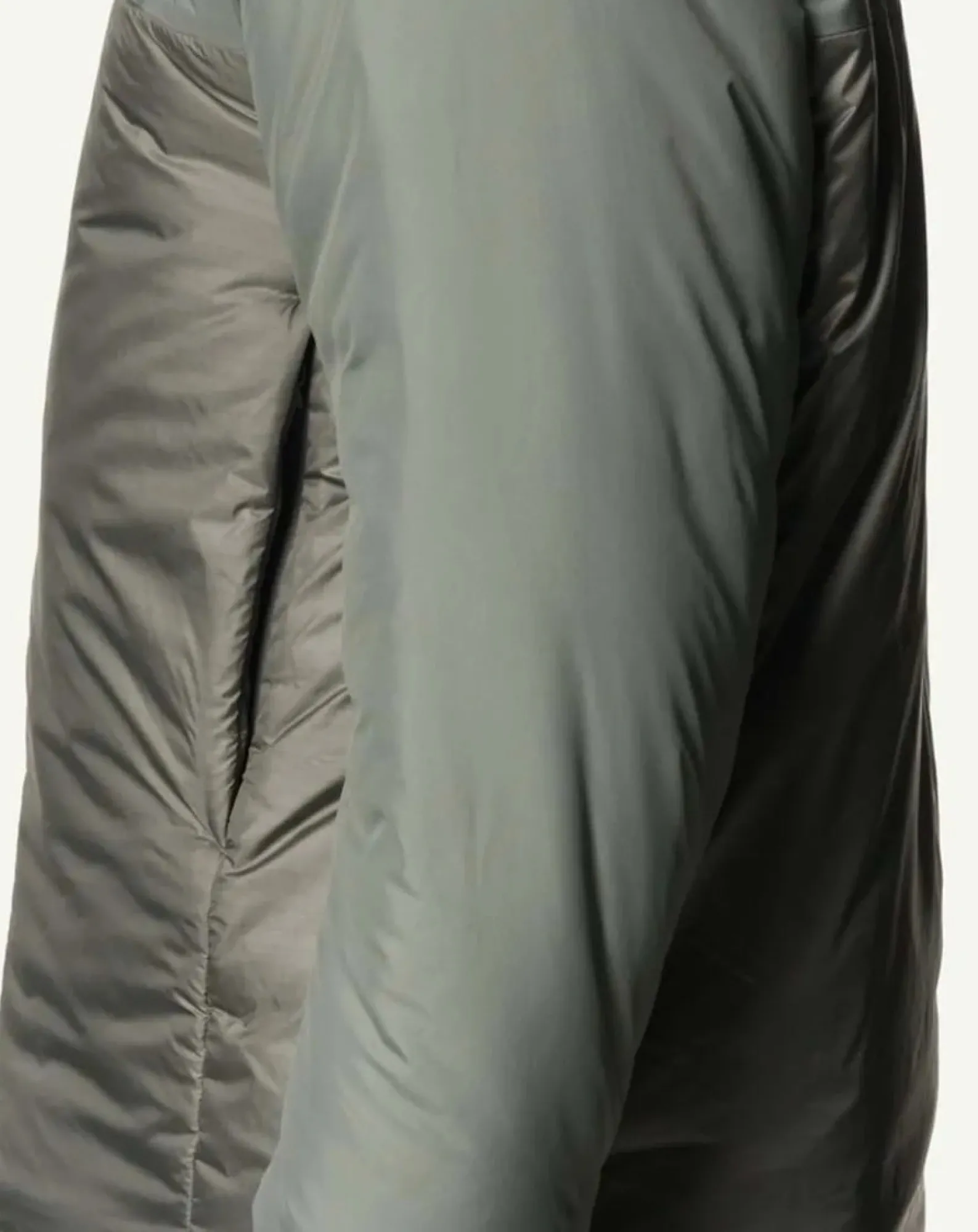 Houdini Vestes, Manteaux-M's Double Dunfri Recycled Polyester Down Jacket Vert
