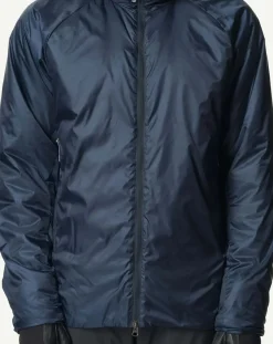 Houdini Vestes, Manteaux-M's Dunfri Jacket Recycled Polyester Bleu foncé