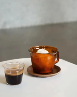 Kinto Tasses, Théières-Mug Cast - 220 ml Ambre