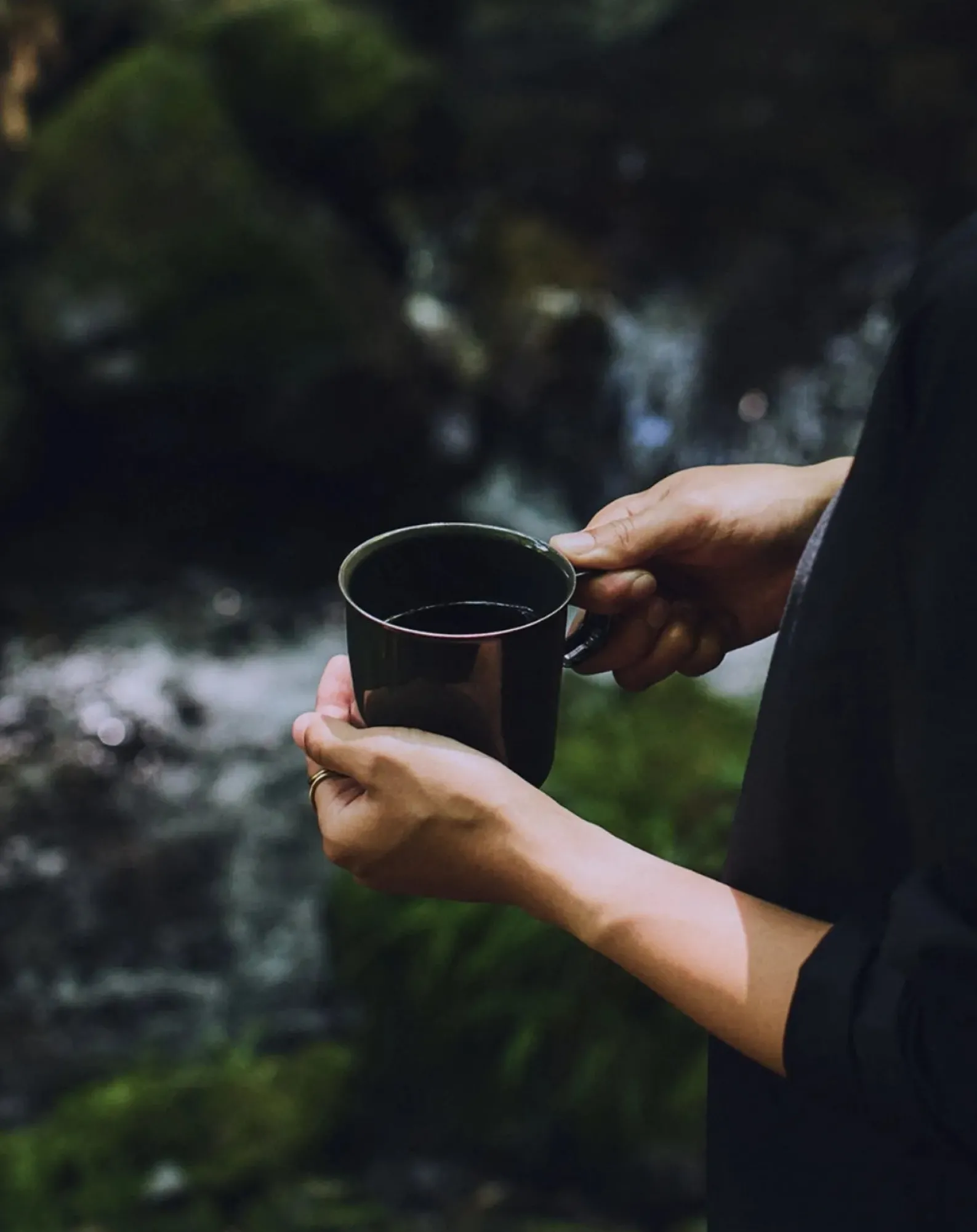 Kinto Tasses, Théières-Mug en émail Foris Vert forêt