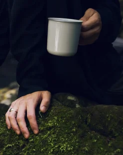 Kinto Tasses, Théières-Mug en émail Foris Ivoire