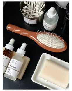 La Bonne Brosse Brosses, Peignes|Soins Des Cheveux-N°4 The Miracle Small Brush - Detangling & Massaging Hopi Terracotta