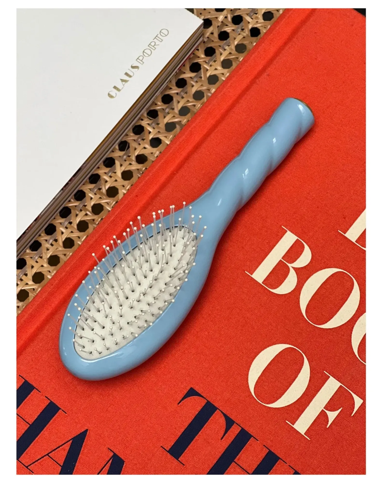 La Bonne Brosse Brosses, Peignes|Soins Des Cheveux-N°4 The Miracle Small Brush - Detangling & Massaging Bleu ciel