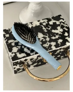La Bonne Brosse Brosses, Peignes|Soins Des Cheveux-N°01 The Universal Petite Brush - Care & Shine Bleu ciel