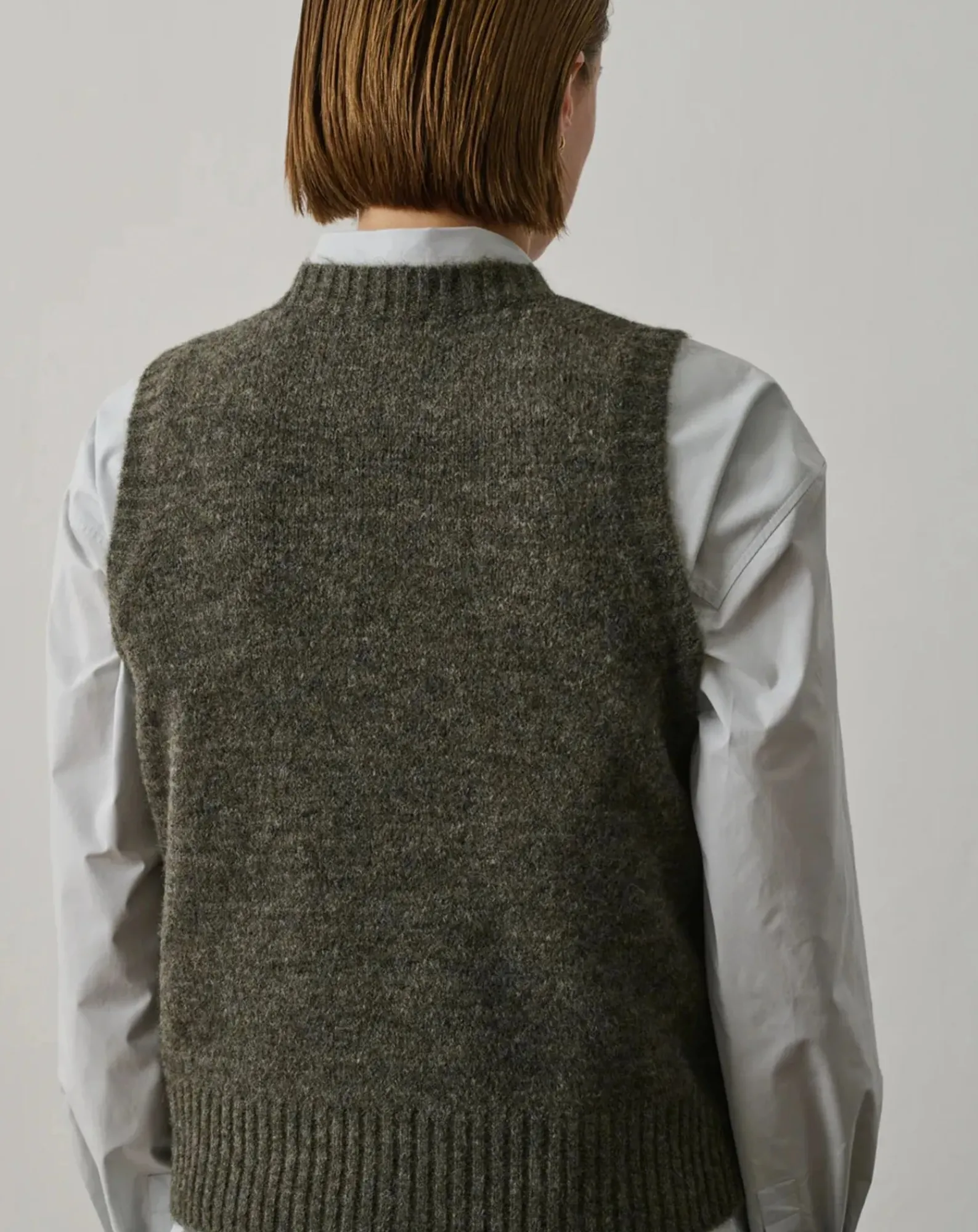 Soeur Pulls, Gilets-Namaste Sleeveless Sweater Gris chiné