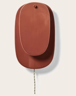 Serax Appliques, Baladeuses-Nebula 04 wall lamp, Studio Ottawa Terracotta