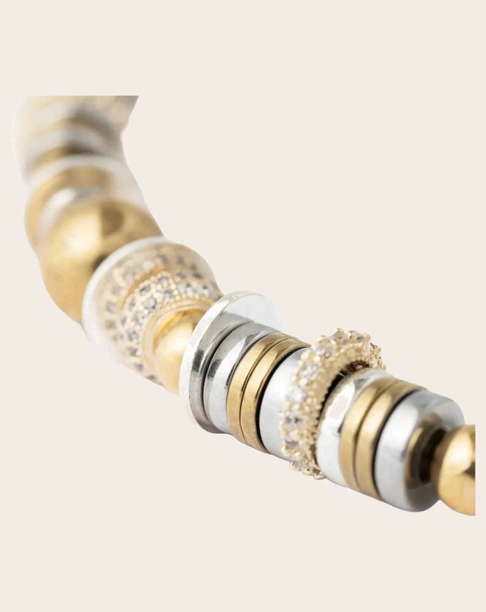 Sigal Colliers-Nefertiti necklace Doré/Argenté