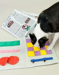 The Furry Folks Accessoires Animaux-Newspapper digging toy Multicolore