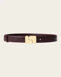 Soeur Ceintures-Ninon Leather Belt Chocolat