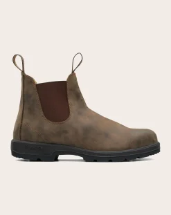 Blundstone Boots|Boots, Bottes-Nubuck Classic Chelsea Boots - Adult’s Collection - Marron