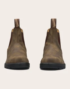 Blundstone Boots|Boots, Bottes-Nubuck Classic Chelsea Boots - Adult’s Collection - Marron