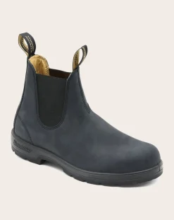 Blundstone Boots|Boots, Bottes-Nubuck Classic Chelsea Boots - Adult’s Collection - Noir