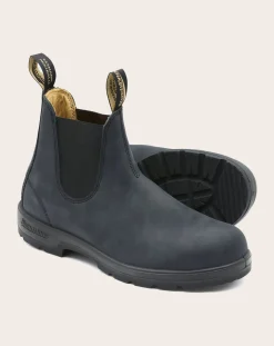Blundstone Boots|Boots, Bottes-Nubuck Classic Chelsea Boots - Adult’s Collection - Noir