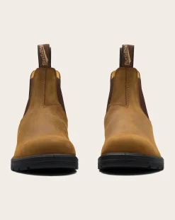 Blundstone Boots|Boots, Bottes-Nubuck Classic Chelsea Boots - Adult’s Collection - Camel