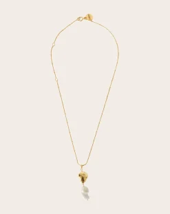Misho Colliers-Nymph Charm 3 Necklace Doré