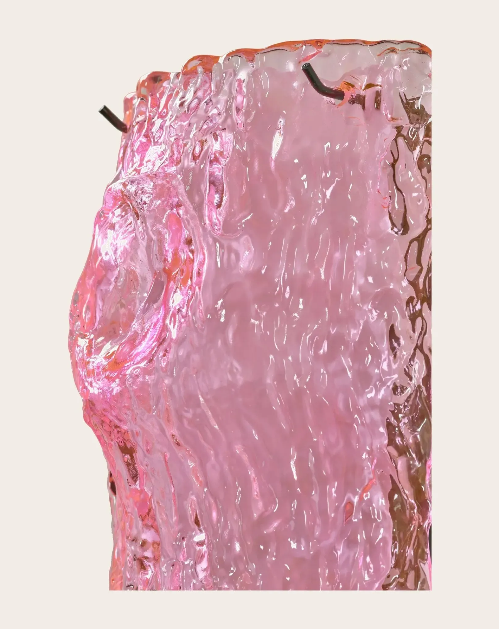 Serax Appliques, Baladeuses-Oak wall lamp Rose