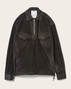 YDOT Chemises-Octa Half Zip Shirt Gris foncé