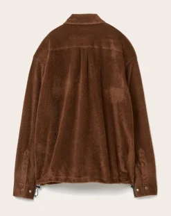 YDOT Chemises-Octa Half Zip Shirt Marron