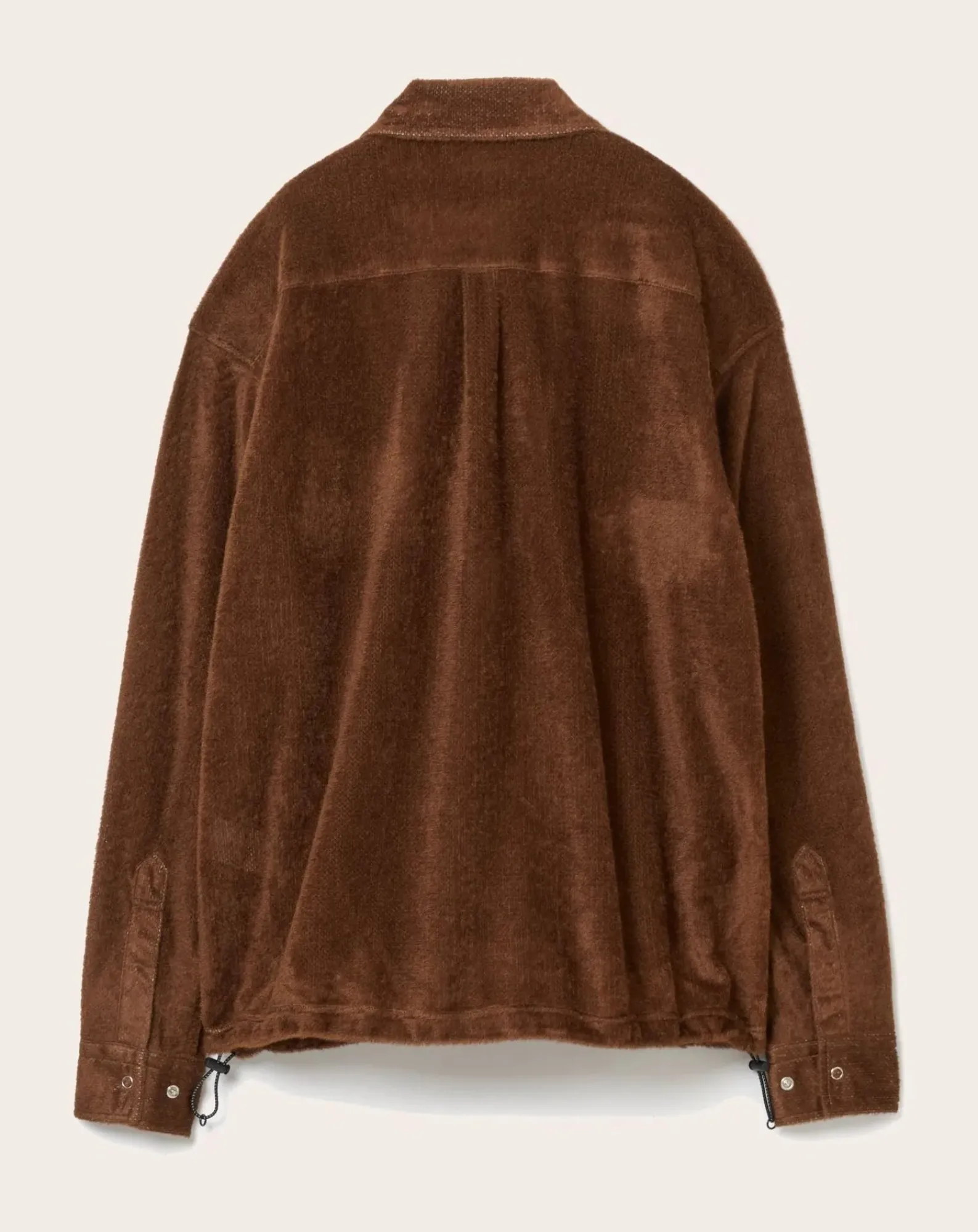 YDOT Chemises-Octa Half Zip Shirt Marron
