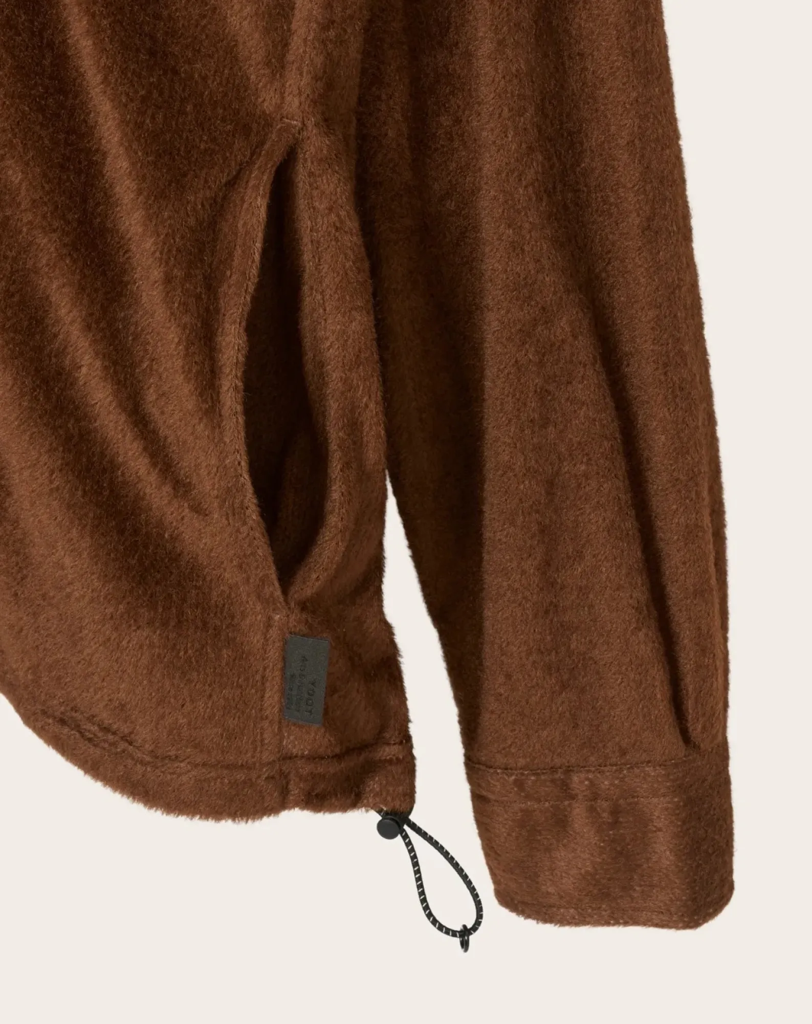 YDOT Chemises-Octa Half Zip Shirt Marron