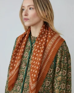 Moismont Echarpes, Foulards-Olaf scarf N°676 Wool Toffee