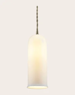 Serax Suspensions-Olympia N°2 porcelain hanging lamp, Anita Le Grelle Blanc