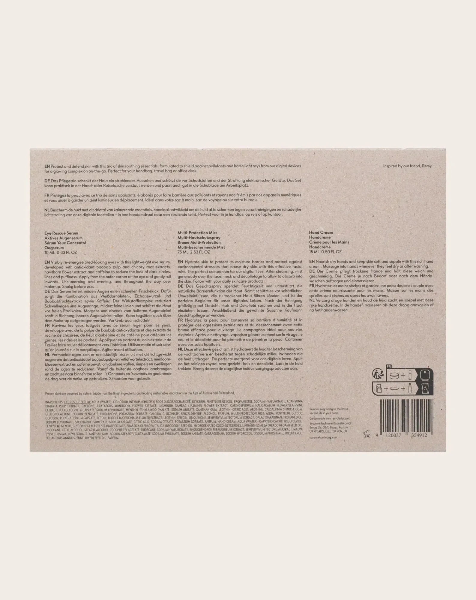 Susanne Kaufmann Coffrets-On The Glow Collection Set Non teinté