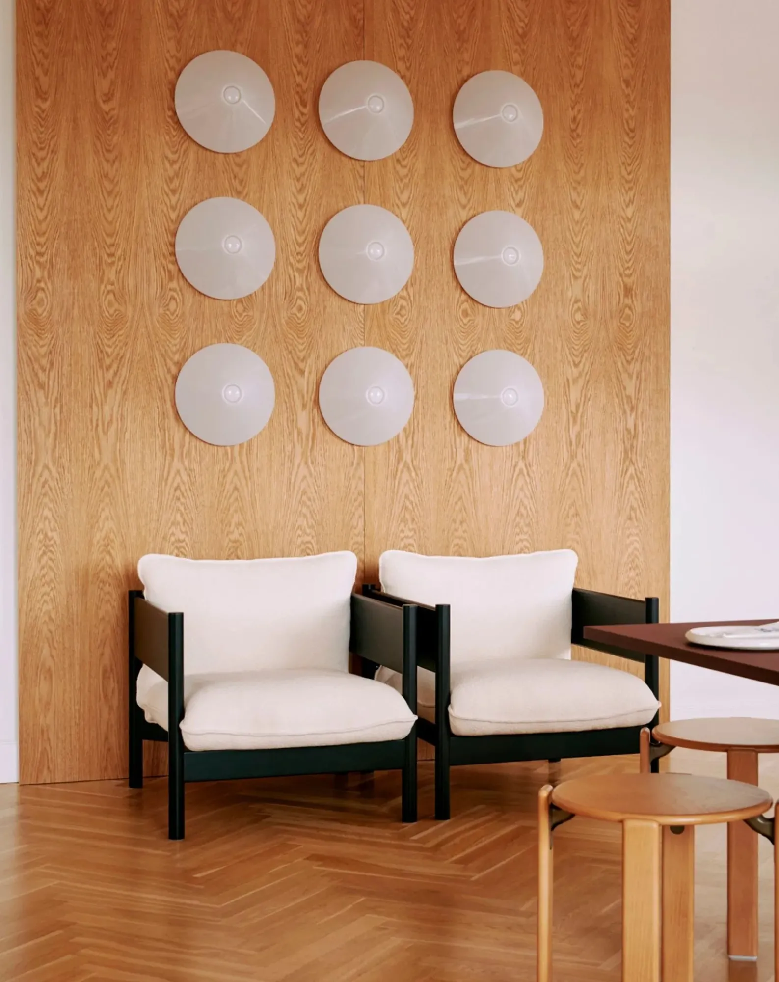 Hay Appliques, Baladeuses-Ono wall lamp Blanc