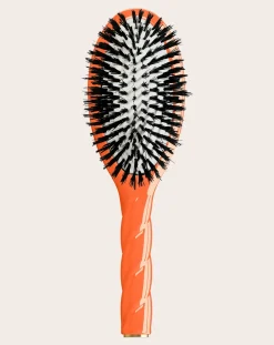 La Bonne Brosse Brosses, Peignes|Soins Des Cheveux-Seventies hairbrush N°01 Orange