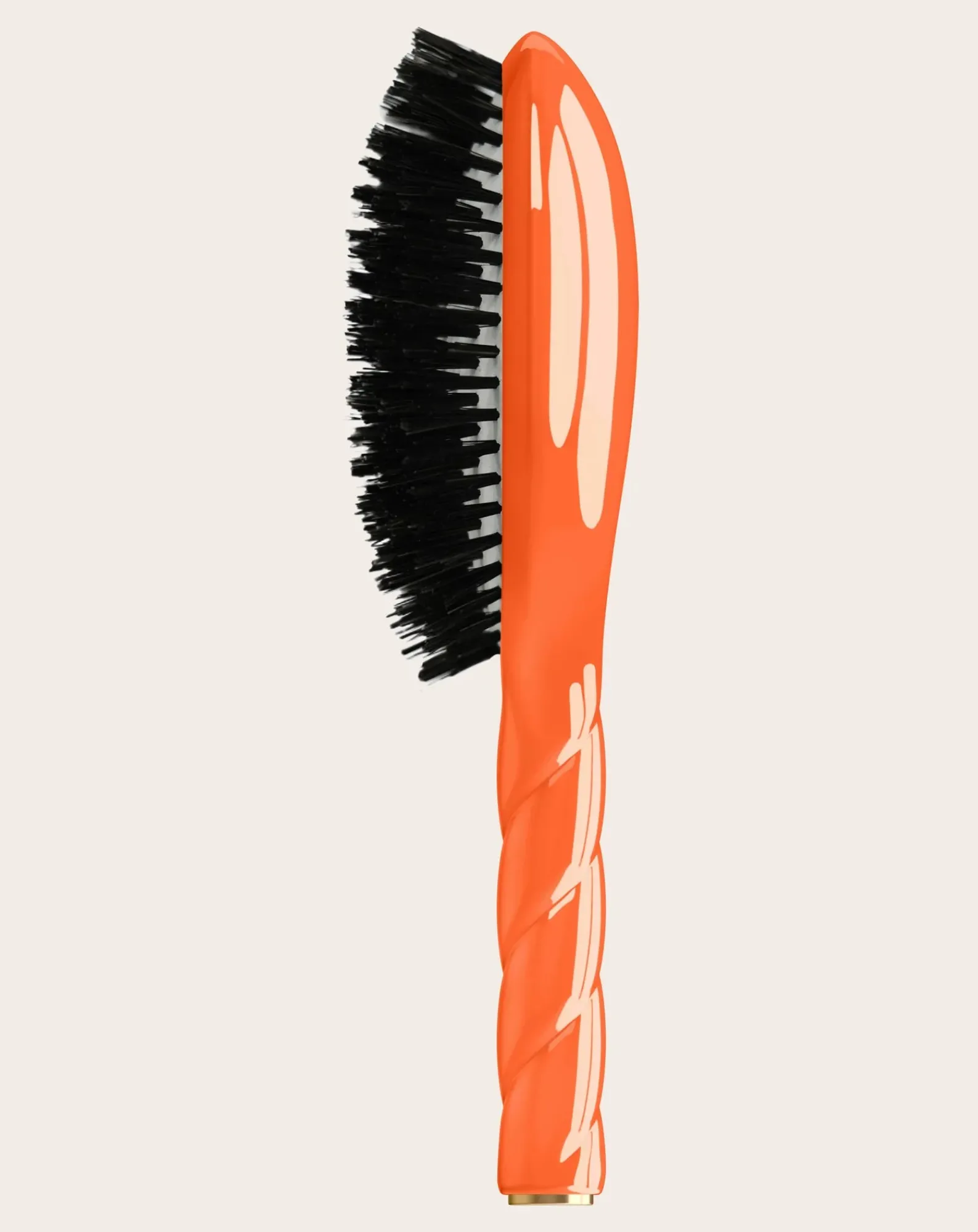 La Bonne Brosse Brosses, Peignes|Soins Des Cheveux-Seventies hairbrush N°01 Orange