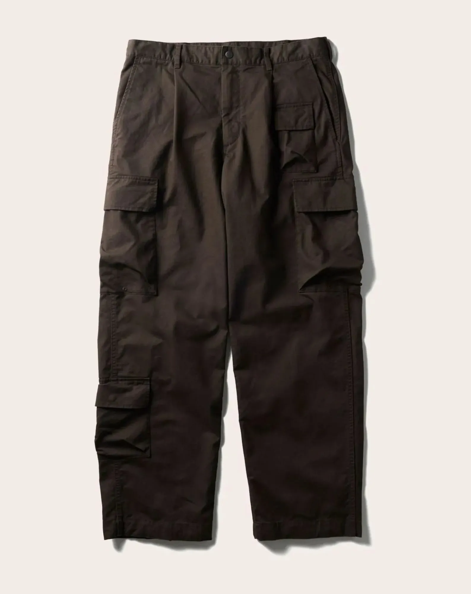 Snow Peak Pantalons, Jeans-Organic Cotton Flame-Resistant Chino Pants Marron