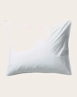 Suite 702 Linge De Lit-Organic Cotton Percale Pillowcase Blanc