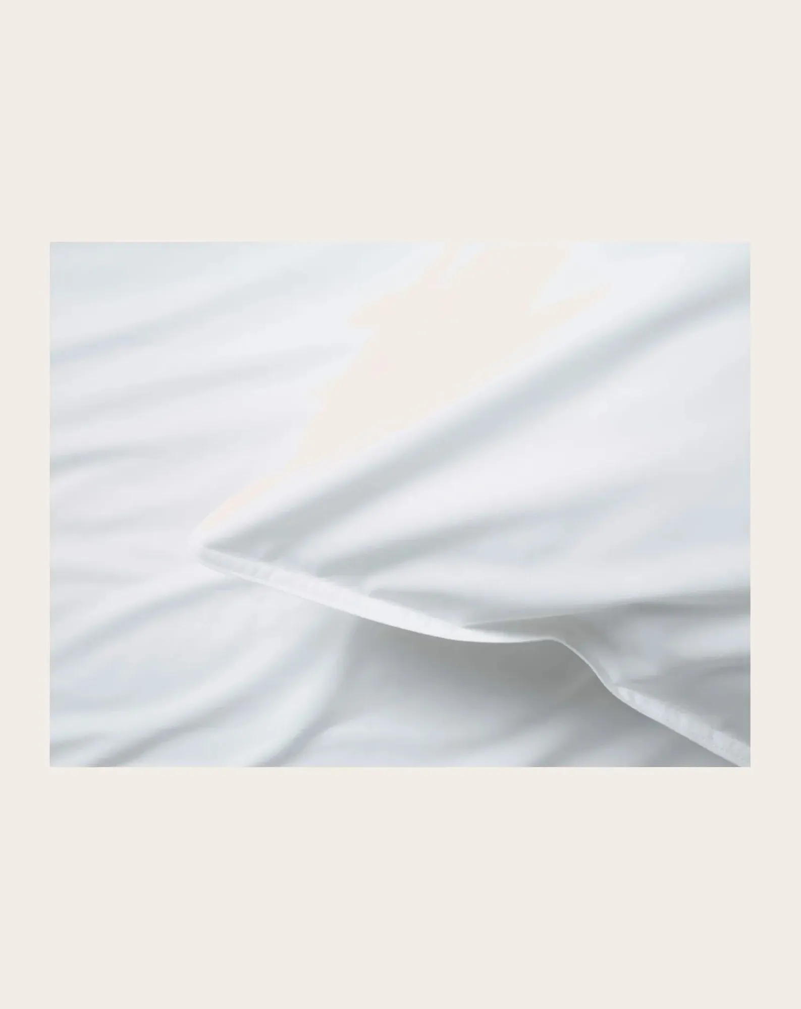 Suite 702 Linge De Lit-Organic Cotton Percale Pillowcase Blanc