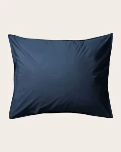 Suite 702 Linge De Lit-Organic Cotton Percale Pillowcase Bleu marine