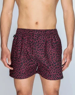Pockies Chaussettes, Sous-Vêtements-Organic cotton Tiger shorts Rouge