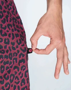 Pockies Chaussettes, Sous-Vêtements-Organic cotton Tiger shorts Rouge