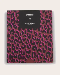 Pockies Chaussettes, Sous-Vêtements-Organic cotton Tiger shorts Rouge