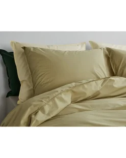 Suite 702 Linge De Lit-Organic Percale Duvet Cover Vert pistache