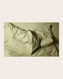 Suite 702 Linge De Lit-Organic Percale Duvet Cover Vert pistache