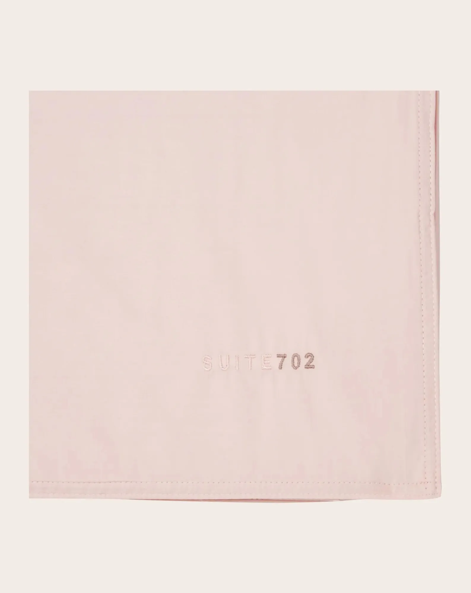 Suite 702 Linge De Lit-Organic Percale Duvet Cover Blush