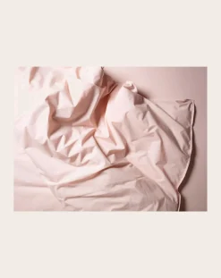 Suite 702 Linge De Lit-Organic Percale Duvet Cover Blush