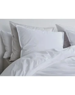Suite 702 Linge De Lit-Organic Percale Duvet Cover Blanc