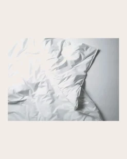 Suite 702 Linge De Lit-Organic Percale Duvet Cover Blanc