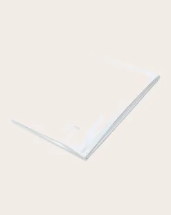 Suite 702 Linge De Lit-Organic Percale Duvet Cover Blanc