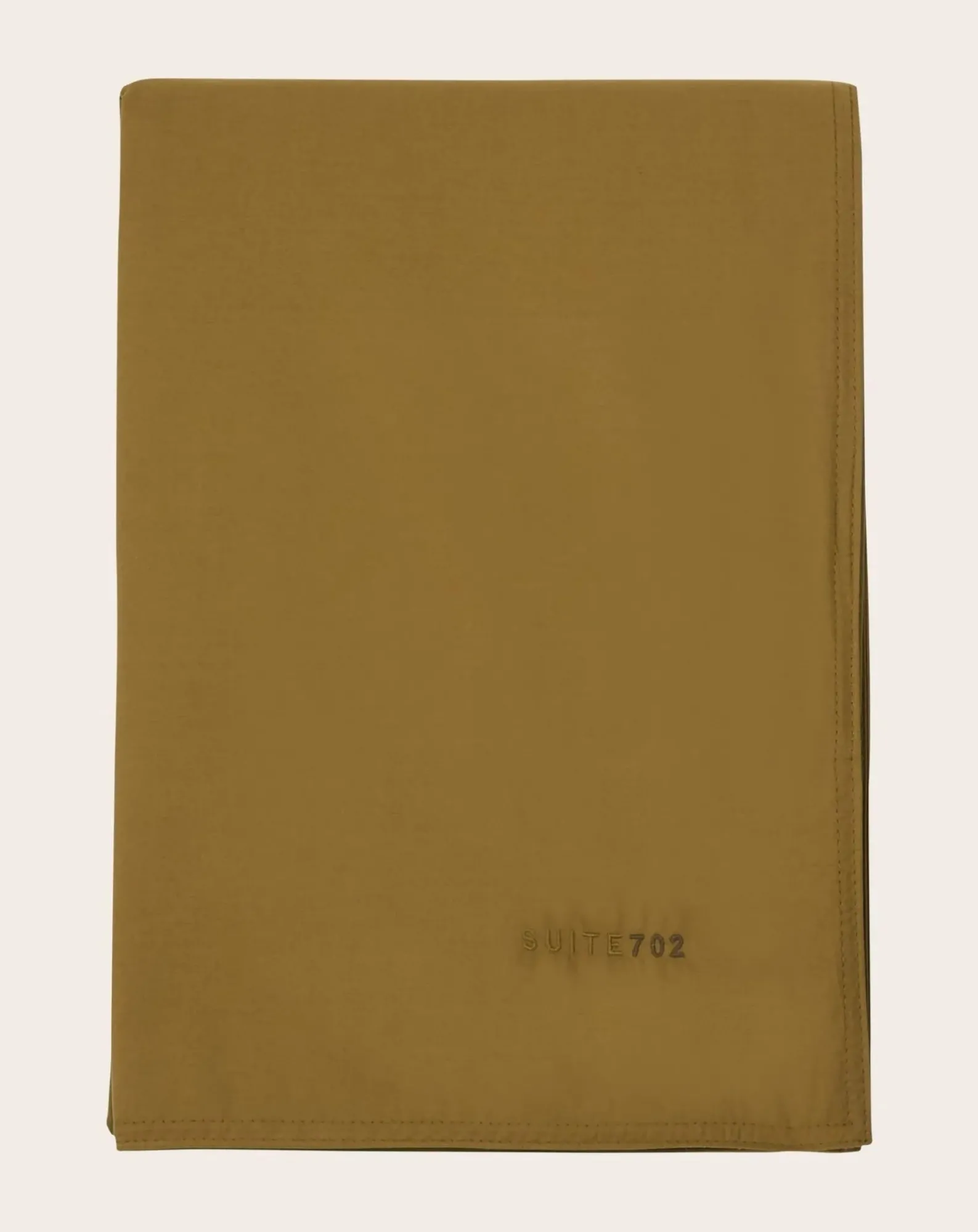 Suite 702 Linge De Lit-Organic Percale Duvet Cover Khaki