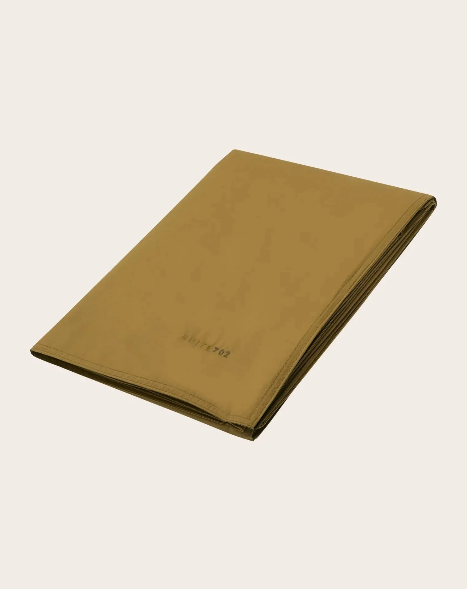 Suite 702 Linge De Lit-Organic Percale Duvet Cover Khaki