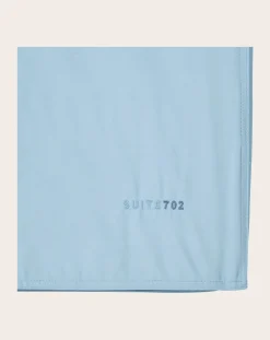 Suite 702 Linge De Lit-Organic Percale Duvet Cover Bleu ciel