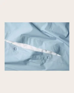 Suite 702 Linge De Lit-Organic Percale Duvet Cover Bleu ciel