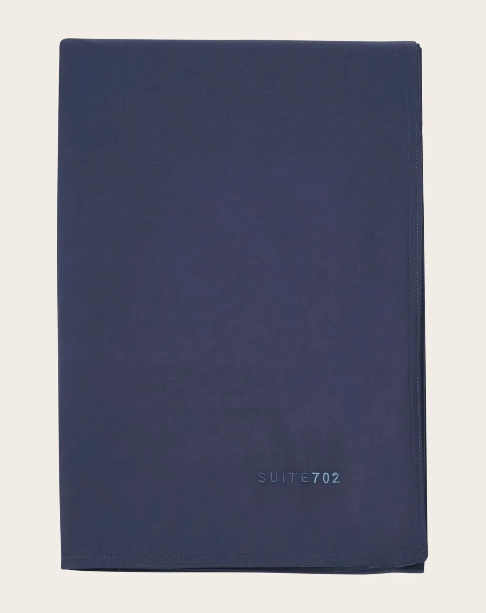 Suite 702 Linge De Lit-Organic Percale Duvet Cover Bleu marine